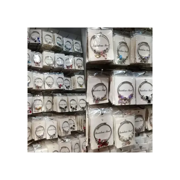 Toptan Charmlı Pandora Stili Çelik Bileklik | Ayarlanabilir Tasarım