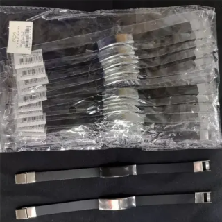 Toptan Kişiselleştirilebilir Kauçuk-Metal Bileklik