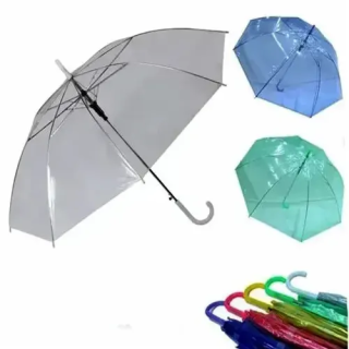 Toptan Uygun Şeffaf Şemsiyeler