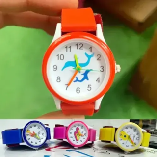 Toptan Renkli Silikon Çocuk Saatleri