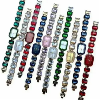 Kristal Taşlı Toptan Kadın Kol Saatleri | Trend Modeller