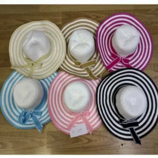 Toptan Renkli Ve Fiyonklu Plaj Şapka Çeşitleri | Toptancigeldi.com