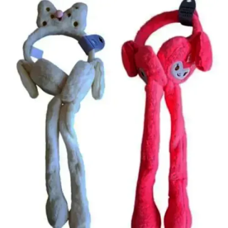 Toptan Figürlü Hareketli Kız Çocuk Kışlık Kulaklıklar