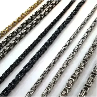 Toptan Bijuteri | Toptan Kral Çelik Kolye Çeşitleri | Toptancigeldi.com