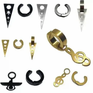 Toptan Karışık Figürlü Çelik Küpeler | Her Kartta 12 Farklı Tasarım