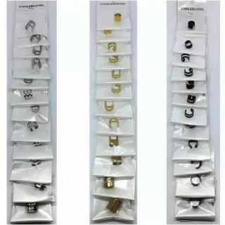 Toptan Piercing Model Çelik Küpeler | Şık ve Minimalist Tasarım