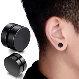 Toptan Mıknatıslı Çelik Küpeler | Unisex Model