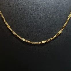 Toptan Çelik İnce Gold Zincir 1.2mm - VRC-40B