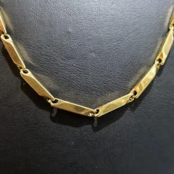 Toptan Çelik Orta Gold Kibrit Kolye