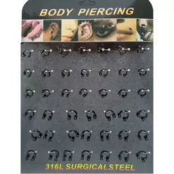 Toptan yarım ay çelik piercing