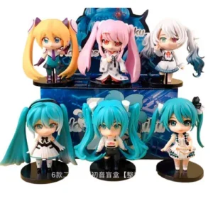 Toptan anime karakter figürü 6lı set