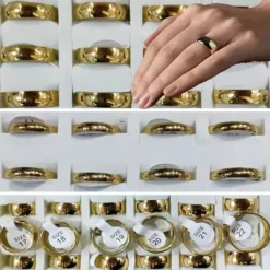 Toptan bombe alyans – ithal kararmaz çelik yüzük modeli