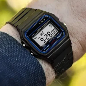 Toptan Casio F-91W model dijital saat