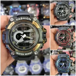 Toptan dijital fashion erkek sport saati – Quartz mekanizmalı dijital ekran
