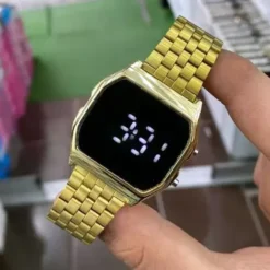 toptan dijital saat casio model retro led unisex