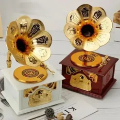 Toptan Gramofon Nostaljik Müzik Kutusu | Toptancıgeldi