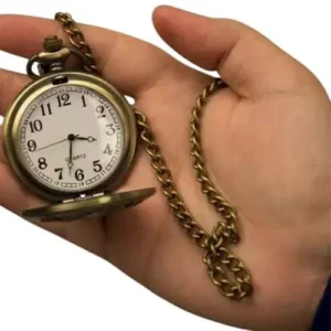 Toptan Osmanlı motifli nostaljik köstekli saat