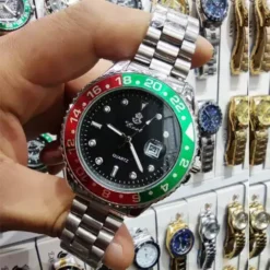 Toptan Rolex kasa mercek kol saati – Quartz mekanizmalı, kararma yapmaz