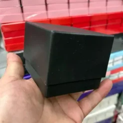 Alternative view of Toptan Siyah Sert Plastik Saat Kutusu - Darbeye Dayanıklı Koruma