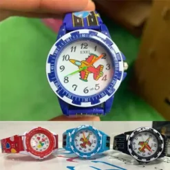Toptan spor erkek çocuk saatleri – Quartz sistemli, silikon kordonlu dayanıklı modeller