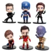 Anime Karakter 6 li Set 10cm | Toptan Koleksiyon Figürleri