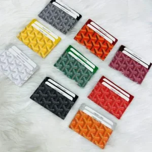 toptan kartlık cüzdan – Goyard desenli slim model