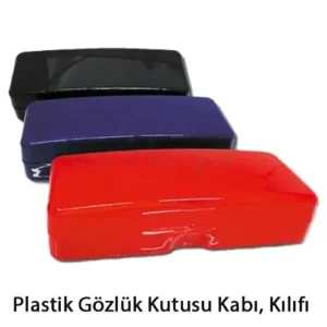 toptan plastik gözlük kutusu – renkli sert kılıf modeller